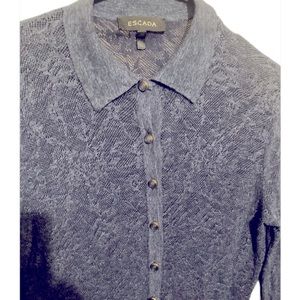 Vintage Escada crochet blouse